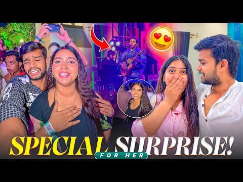 This is one of the most special surprise for her, Abhimya Vlogs on YouTube