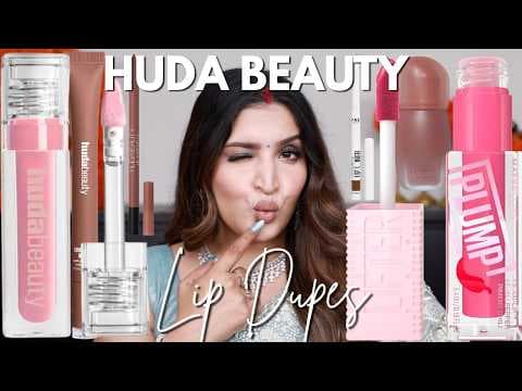 Day 6 | Duping Huda Beauty's New Lip Launches | Matte Mousse, Lip Contour, Shreya Jain on YouTube