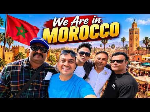 Morocco Trip Begins. Exploring Marrakech, Meeting Friends & Tasting Moroccan Food, Tech Travel Eat on YouTube