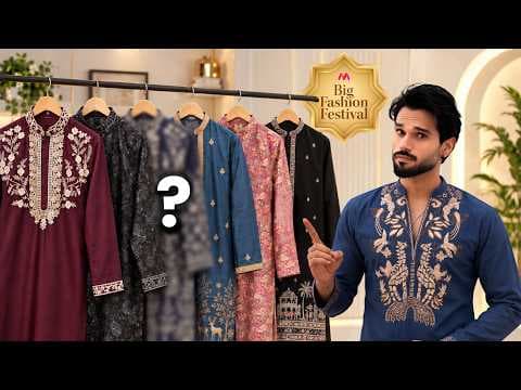 Best Myntra Kurta Deals for Men 2026 | Wedding & Festive Haul | Myntra BFF sale — video poster frame