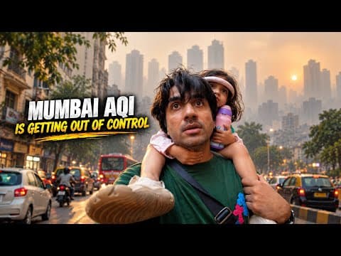 Mumbai’s aqi is getting out of control, Mumbiker Nikhil (Nikhil Sharma) on YouTube