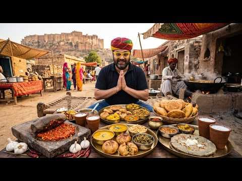 Ultimate Rajasthani Village Food, Dilse Foodie on YouTube