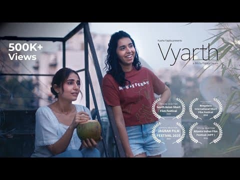 Vyarth | A short film by Pankaj Dayani, Kusha Kapila on YouTube