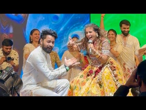 Navratri with Aishwarya Majmudar, Kushal Mistry on YouTube