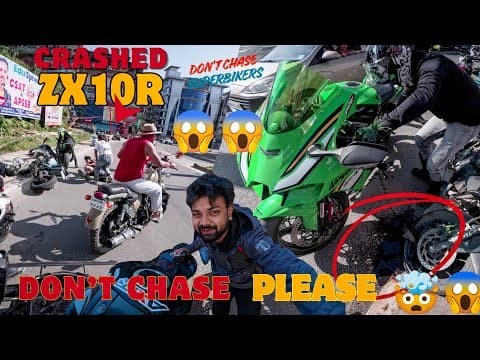 ZX-10R Crashed in Arunachal Pradesh, Kongkon Talukdar on YouTube