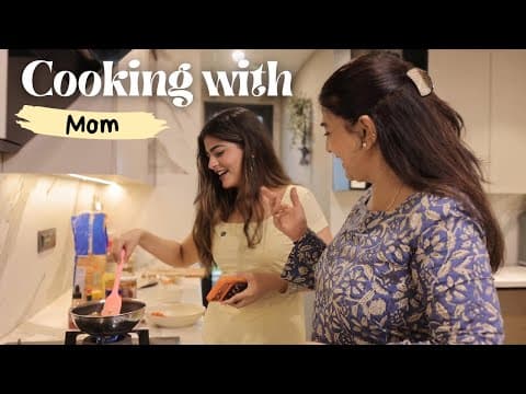 Cooking With Mom, Kritika Khurana on YouTube