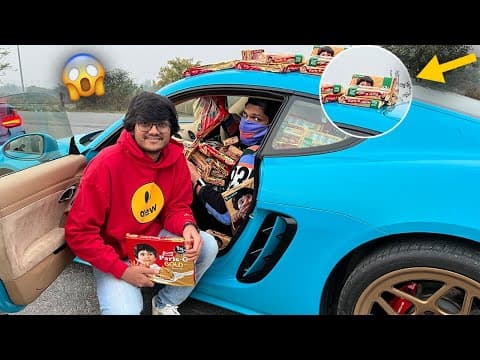 Surprising @Mythpat with 10000 parle G, Pranav Panpalia on YouTube