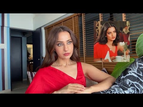 recreating Rekha Ji’s iconic look + revealing all my beauty hacks, Kusha Kapila on YouTube