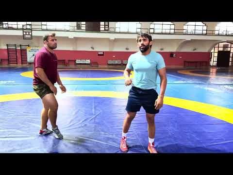 Wrestling techniques, Bajrang Punia on YouTube