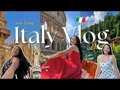 Italy Was Everything I Imagined & more, Sanika Bhoite on YouTube