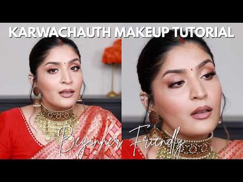 Day 5 | Step By Step In Depth Long Lasting Karwachauth Makeup Tutorial, Shreya Jain on YouTube