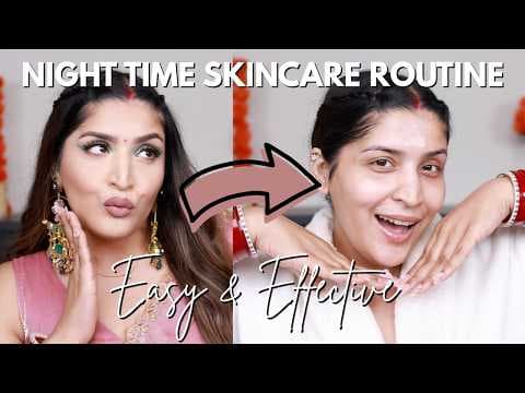 2026 Day 7 | My Easy, Effective & Realistic Night Time Skin care Routine, Shreya Jain on YouTube