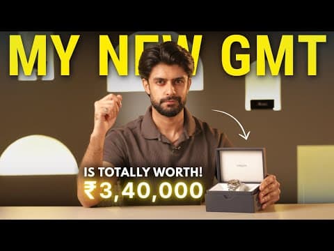 UNBOXING MY ₹3.4LAKHS GMT WATCH | IS LONGINES HYDROCONQUEST WORTH IT? — video poster frame