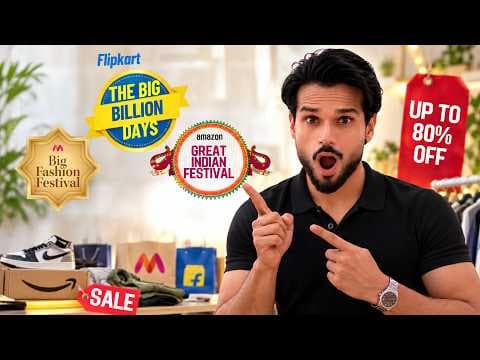 Myntra, Amazon & Flipkart Sale 2026: BEST Deals for Men — video poster frame