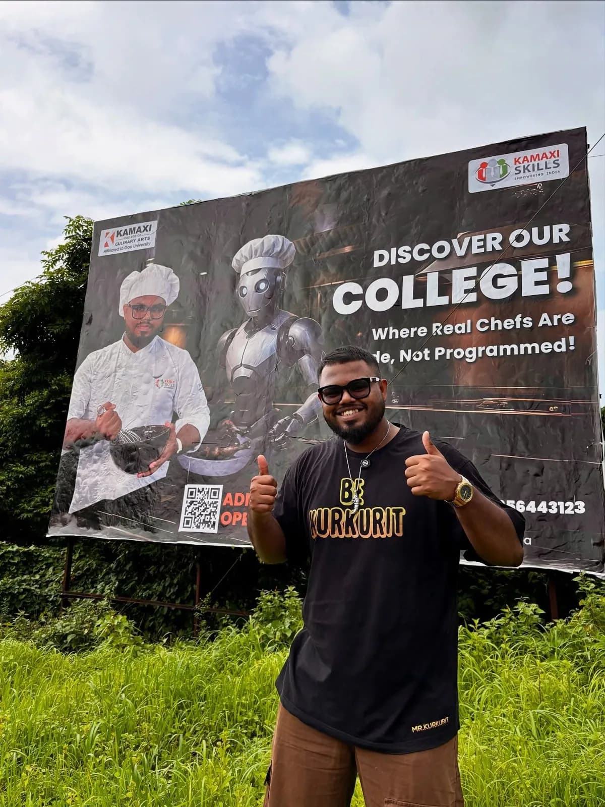 Mr Kurkurit, food & beverage creator in Goa: influencer roster, vexo.club