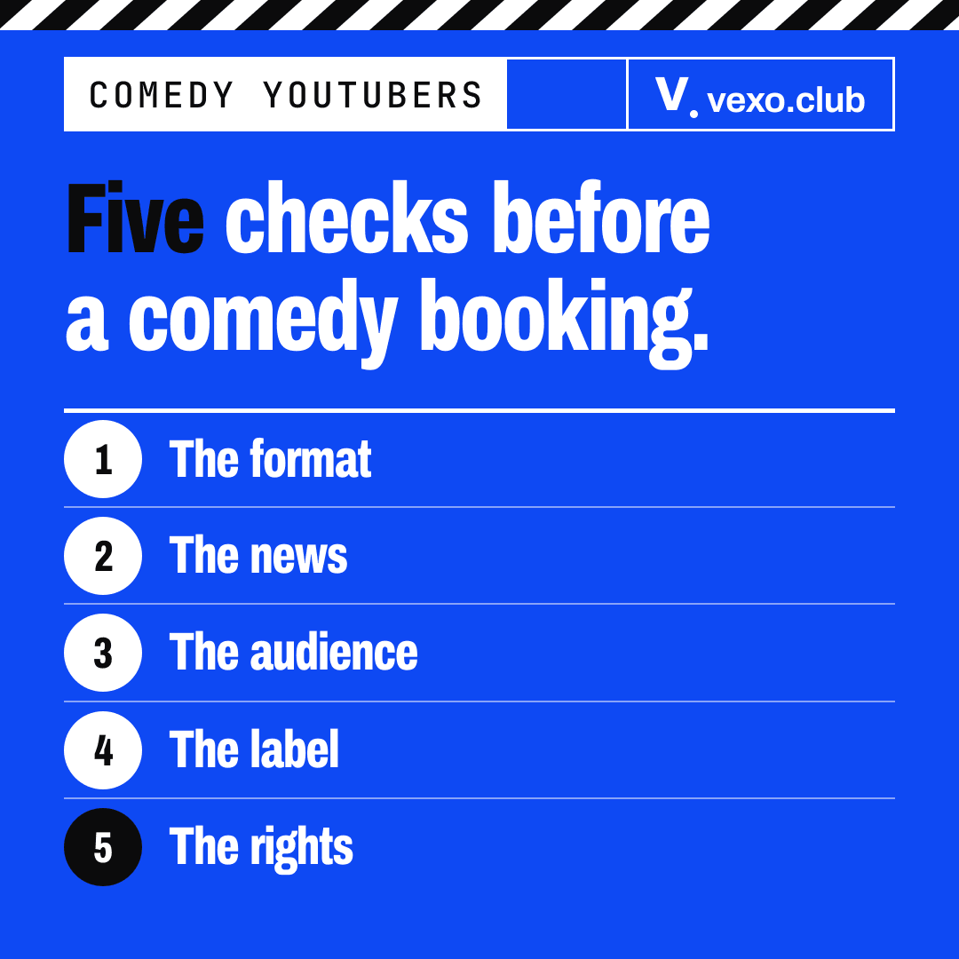 Five steps a brand checks before booking a comedy YouTuber in India: format, news, audience, ASCI label and rights