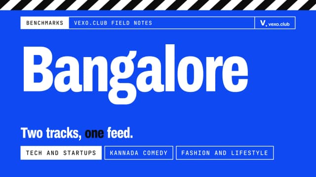 Bangalore cover: tech, Kannada comedy and lifestyle creators — Bangalore influencers, influencer marketing, vexo.club