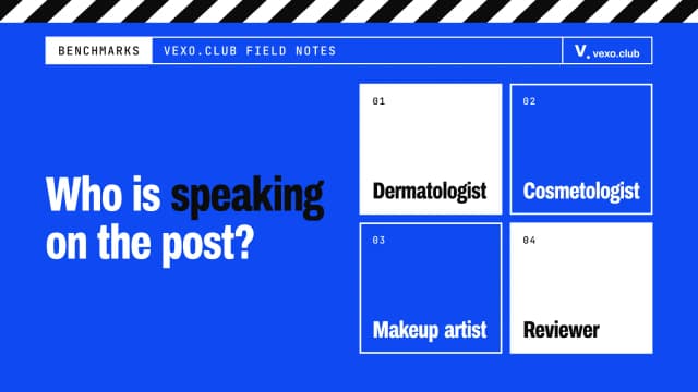 Who is speaking: dermatologist, cosmetologist, makeup artist, reviewer — beauty bloggers in India, vexo.club
